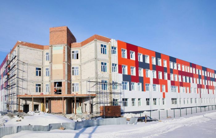 В Нижнесортымском откроется новая школа в сентябре 