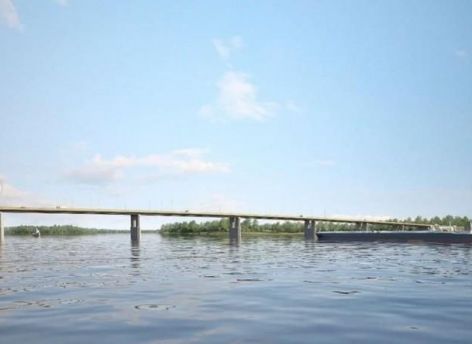 ​Второй мост через Обь построят на год позже