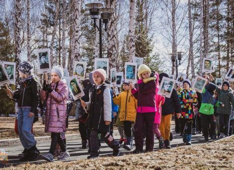 В детских лагерях Тюменской области будут регулярно проводить акцию «Бессмертный полк»