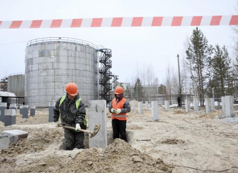 В Федоровском занимаются реконструкцией водоочистительных сооружений 