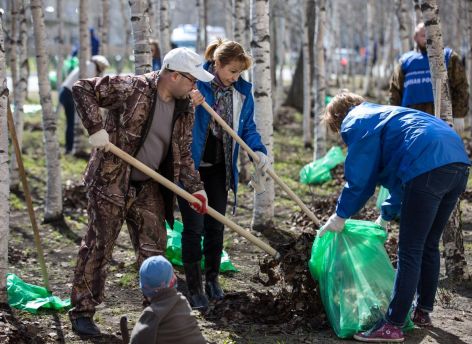 Сургутян приглашают на субботники после майских праздников