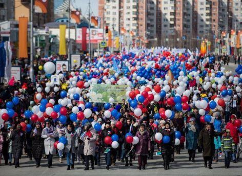 ​Демонстрации — быть? В Сургуте задумались над восстановлением первомайского шествия
