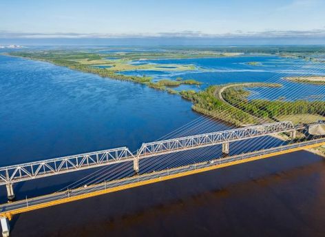 Мост через Обь закрывается на ремонт