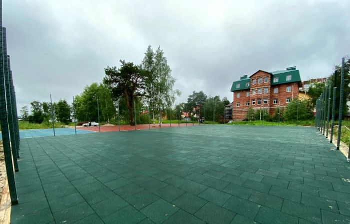 Спортивная площадка в восьмом микрорайоне Сургута будет готова к августу