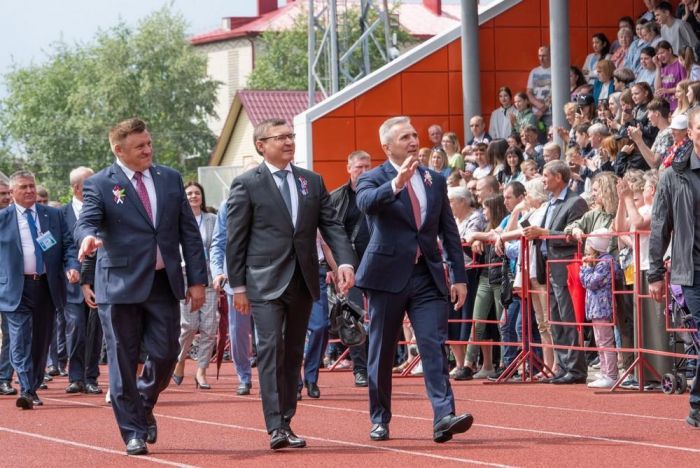 ​В Ишиме состоялось торжественное награждение жителей за боевые подвиги и добросовестный труд