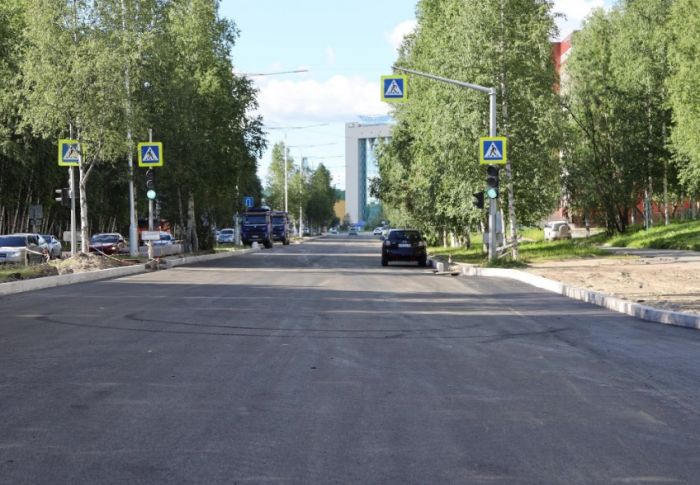 В Нижневартовске вновь перекрыли улицу Маршала Жукова