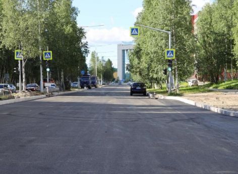 В Нижневартовске вновь перекрыли улицу Маршала Жукова
