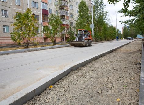 В Сургуте отремонтируют 10 внутриквартальных проездов в 2022 году