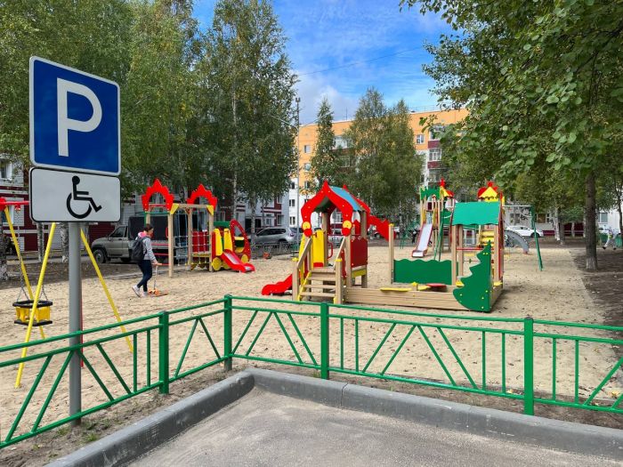 ​В Сургуте благоустроили дворы в 5А микрорайоне
