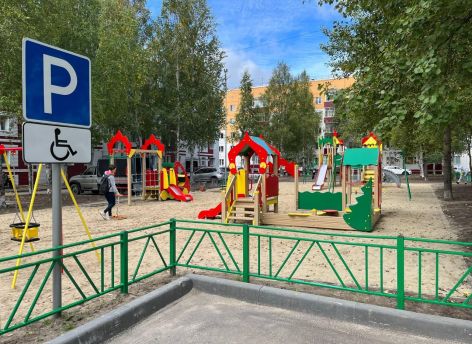​В Сургуте благоустроили дворы в 5А микрорайоне