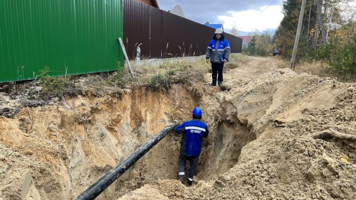 Газификация в деревне Сайгатина выполнена на 55%