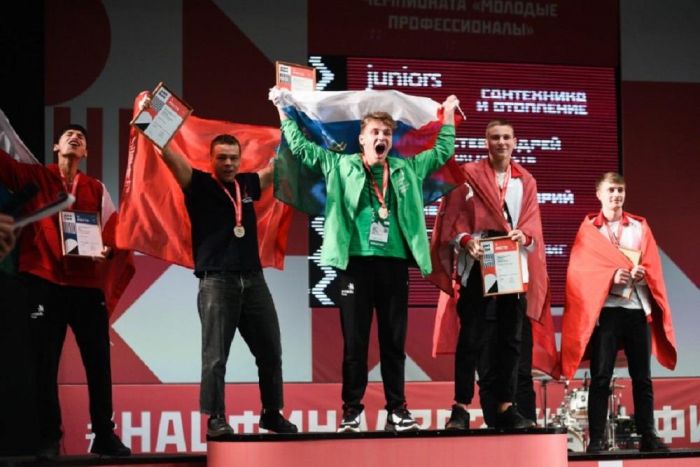 ​Тюменцы взяли девять наград Х национального чемпионата «Молодые профессионалы»