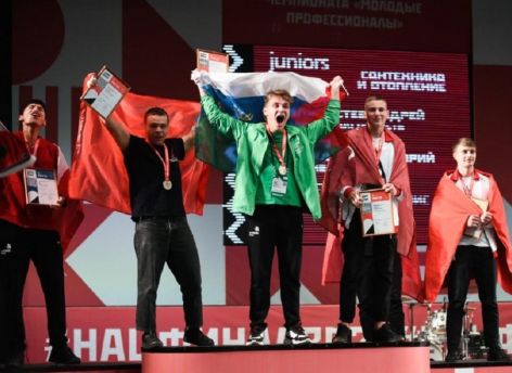 Тюменцы взяли девять наград Х национального чемпионата «Молодые профессионалы»