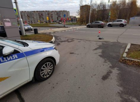 В Сургуте на пешеходном переходе погибла пожилая женщина