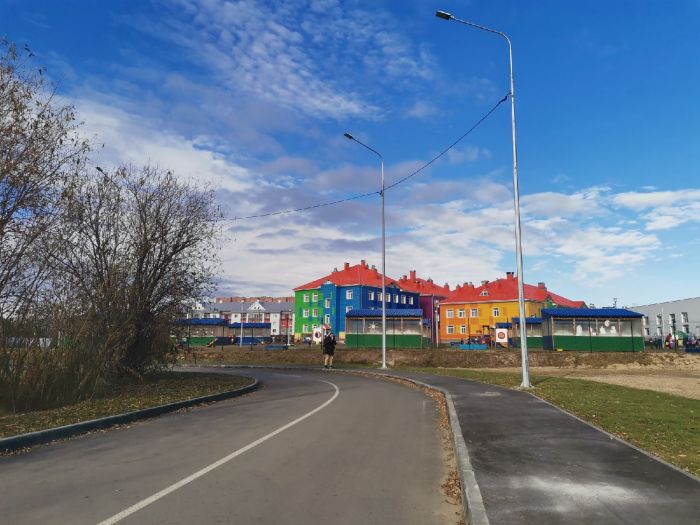 В Сургутском районе завершилось асфальтирование дорог