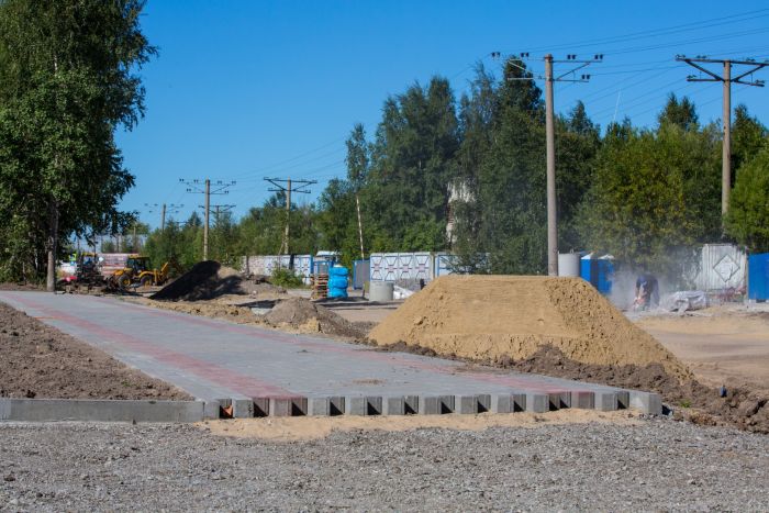 Дорожные работы на улице Привокзальной Сургута завершатся к 1 ноября