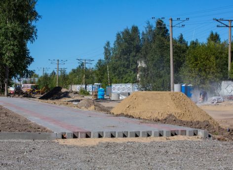 Дорожные работы на улице Привокзальной Сургута завершатся к 1 ноября