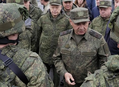 Шойгу доложил Путину о завершении частичной мобилизации
