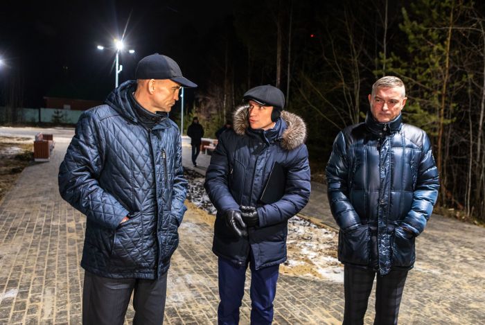 В Сургутском районе продолжается возведение кедропарка 