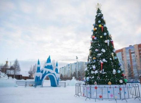 Восемь миллионов рублей потратят на зимнее оформление Сургута