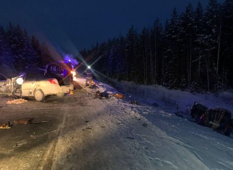 Четыре человека погибли в ДТП в Советском районе