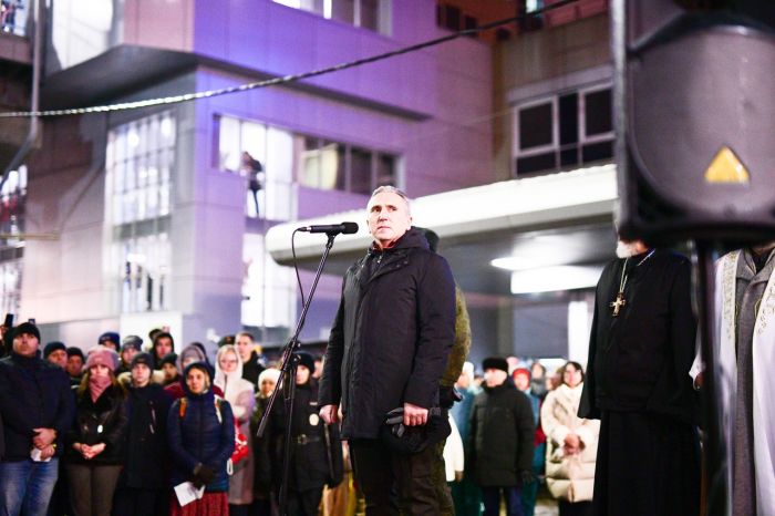 ​9 ноября в Тюмени прошли торжественные проводы мобилизованных военнослужащих