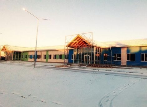 В тюменском селе завершается строительство новой поликлиники