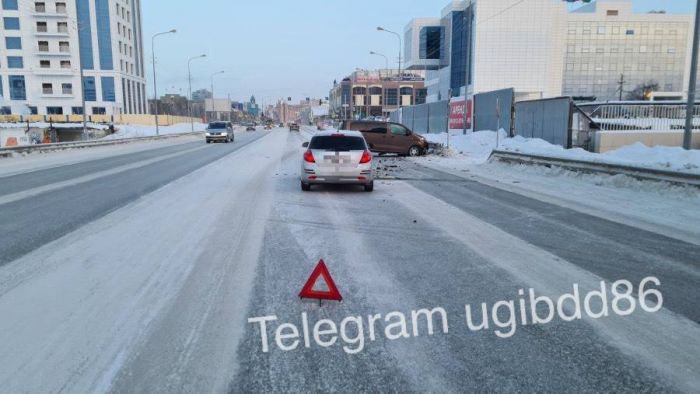 ​В Сургуте начинающий водитель устроил ДТП на встречке