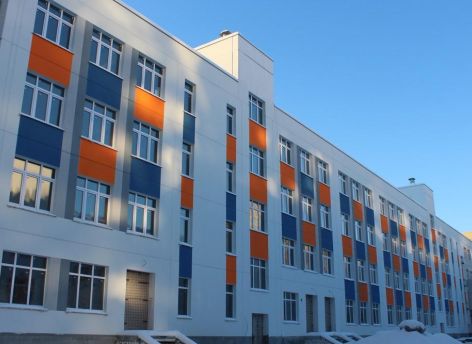 В школе в тюменском районе «Тура» началась чистовая отделка
