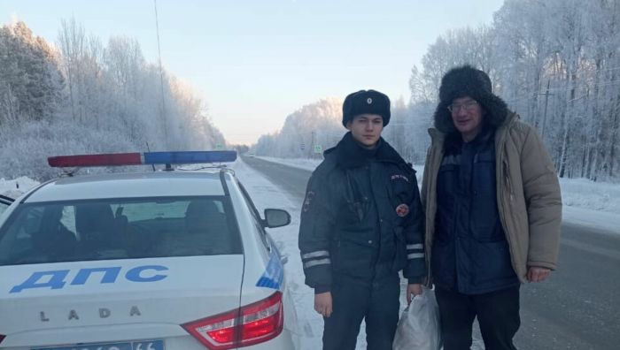 Югорчанин отправился пешком в Тюмень, чтобы встретить Новый год с женой и ребенком