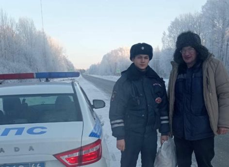 Югорчанин отправился пешком в Тюмень, чтобы встретить Новый год с женой и ребенком