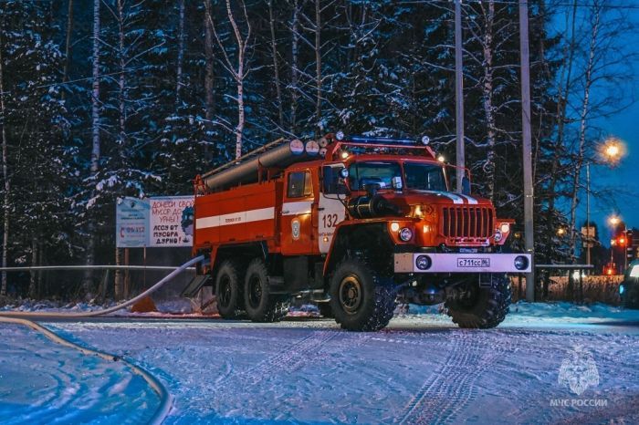 В новогодние праздники в Сургуте произошло девять пожаров