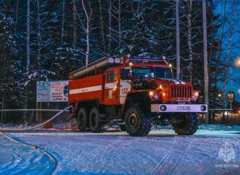 В новогодние праздники в Сургуте произошло девять пожаров