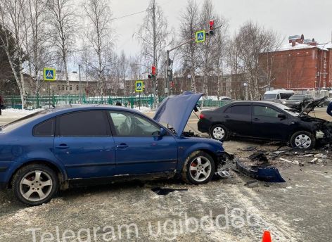 Водитель из Ханты-Мансийска отправил в больницу другого автомобилиста