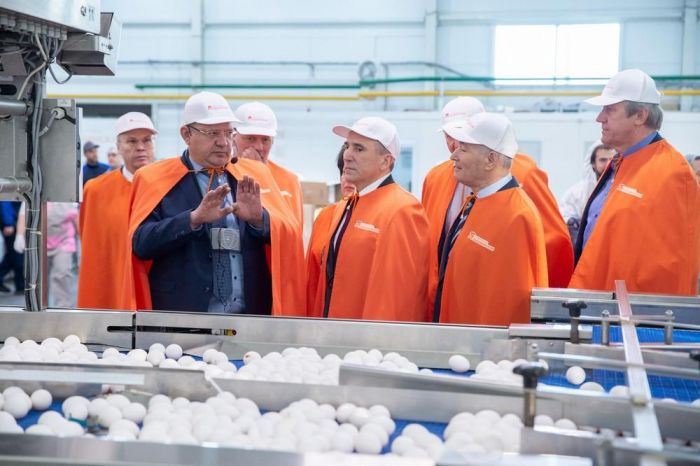 ​На птицефабрике «Пышминская» планируют довести производство яйца до 450 миллионов штук в год