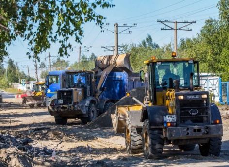 Более 2,5 тысячи метров дорог отремонтируют в Сургуте в этом году