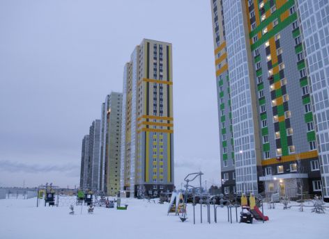 В новый микрорайон Сургута провели электричество