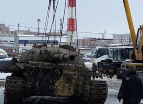 Патриотический парк Сургута пополнится танком Т-62
