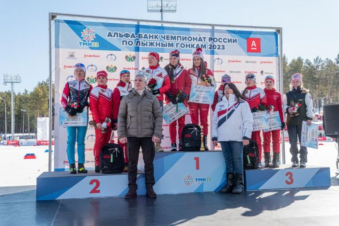 ​Александр Моор посетил чемпионат России по лыжным гонкам и отметил подготовку тюменских спортсменов