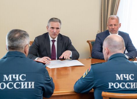 ​Александр Моор рассказал о готовности региона к пожароопасному сезону