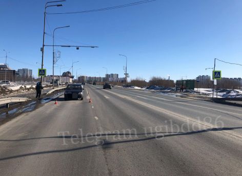 Десятилетнюю девочку сбили на пешеходном переходе в Ханты-Мансийске
