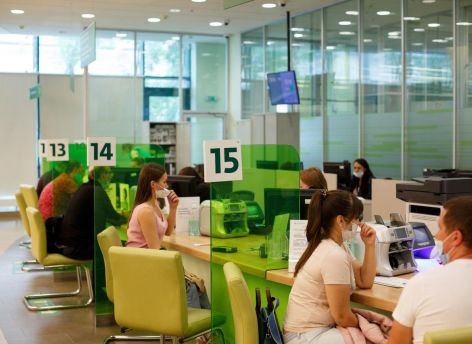 Сбер заработал 350,2 млрд рублей прибыли за январь-март 2023 года по РСБУ
