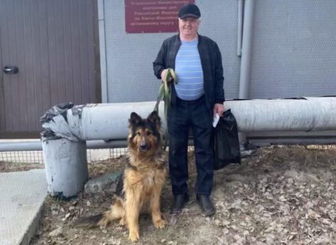 В Сургуте проводили на пенсию четырех полицейских собак