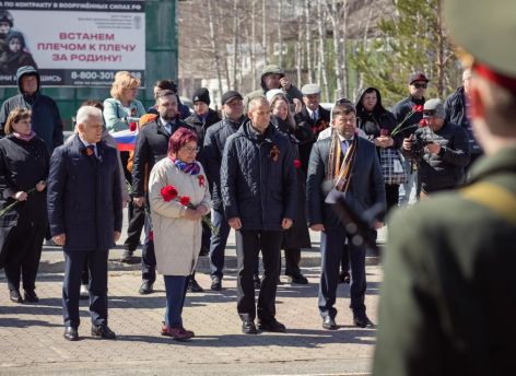 В Сургутском районе отметили День Победы 