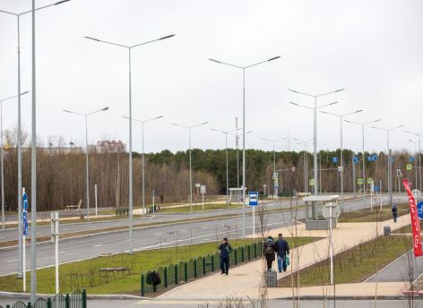 Комсомольский проспект вышел к Сайме