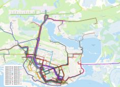 Новая сеть автобусных маршрутов заработала в Сургуте