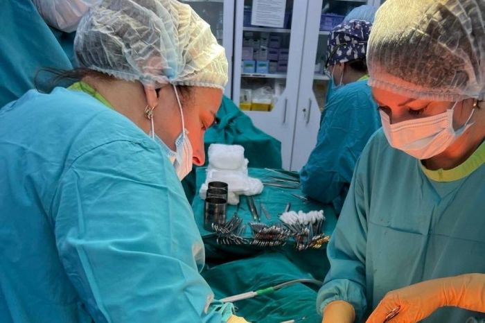 Тюменские хирурги удалили женщине 25-килограммовую опухоль