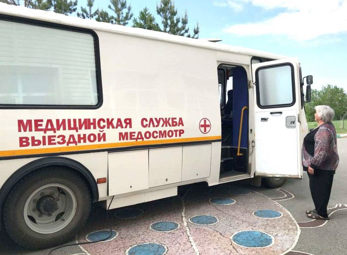 ​По отдаленным селам Тюменской области примут курсирует «Автопоезд здоровья»