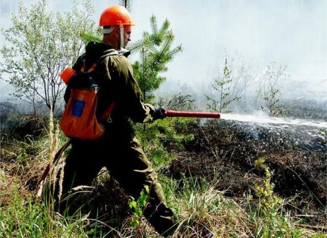 Югра вошла в число самых пожароопасных регионов России