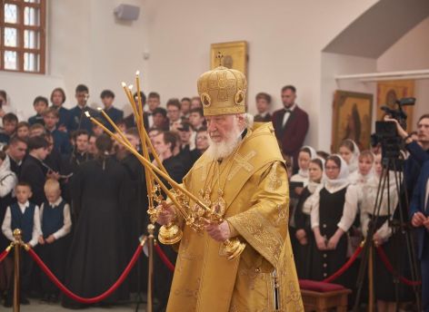 Патриарх Московский и всея Руси Кирилл освятил храмы в Тобольске и в Тюмени